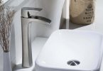 Wovier Brushed Nickel Waterfall Bathroom Sink Faucet Review