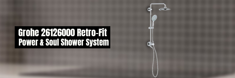Grohe 26126000 Retro-Fit Power & Soul Shower System