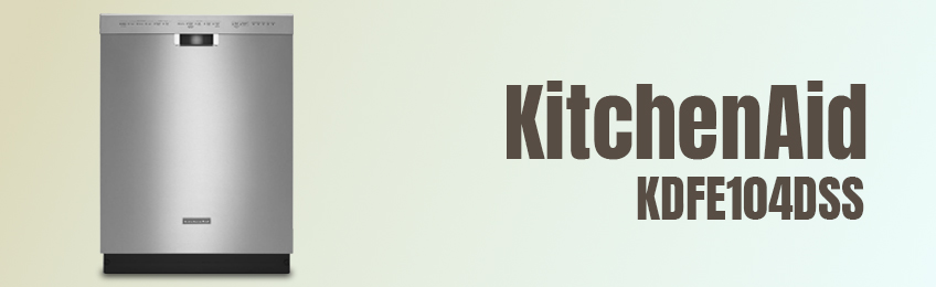 kitchenaid dishwasher kdfe104dss