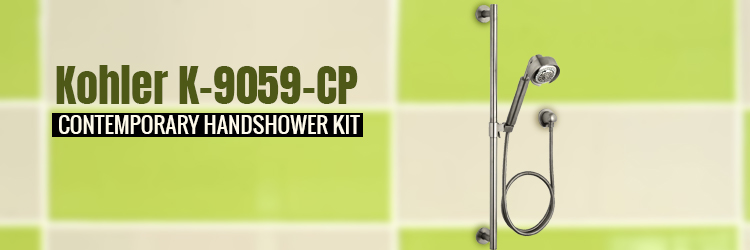 Kohler K-9059-CP Contemporary Handshower Kit
