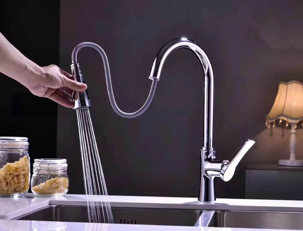 Pull-Out & Pull-Down Faucets 
