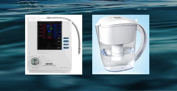 water filter and ionizer