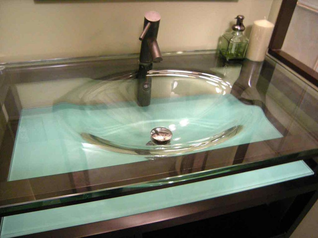 How to Clean Glass Bathroom Sinks
