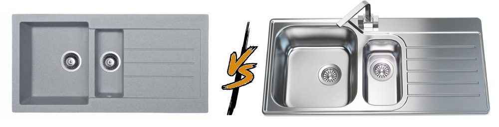 Granite Composite Sinks vs Stainless Steel Sinks
