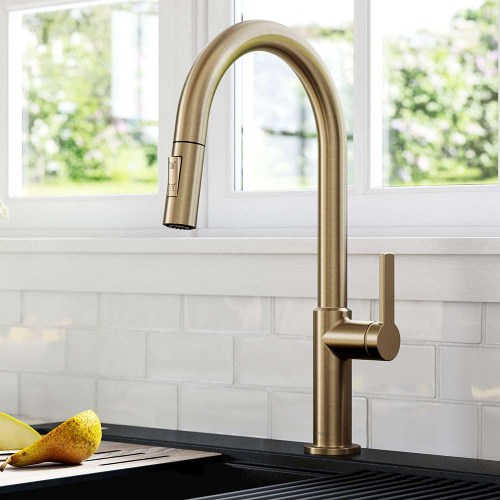Use a single handle faucet